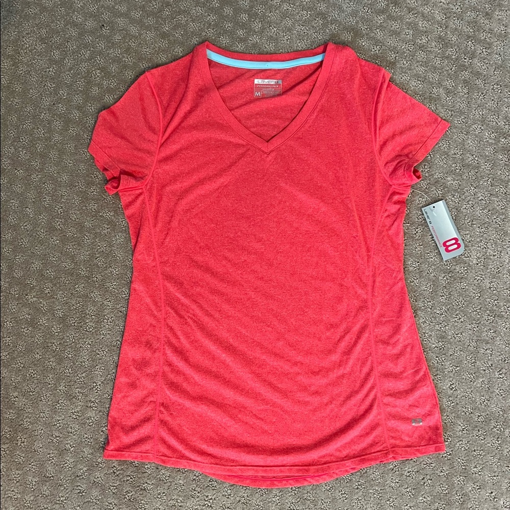 Layer 8 quick dry workout shirt.